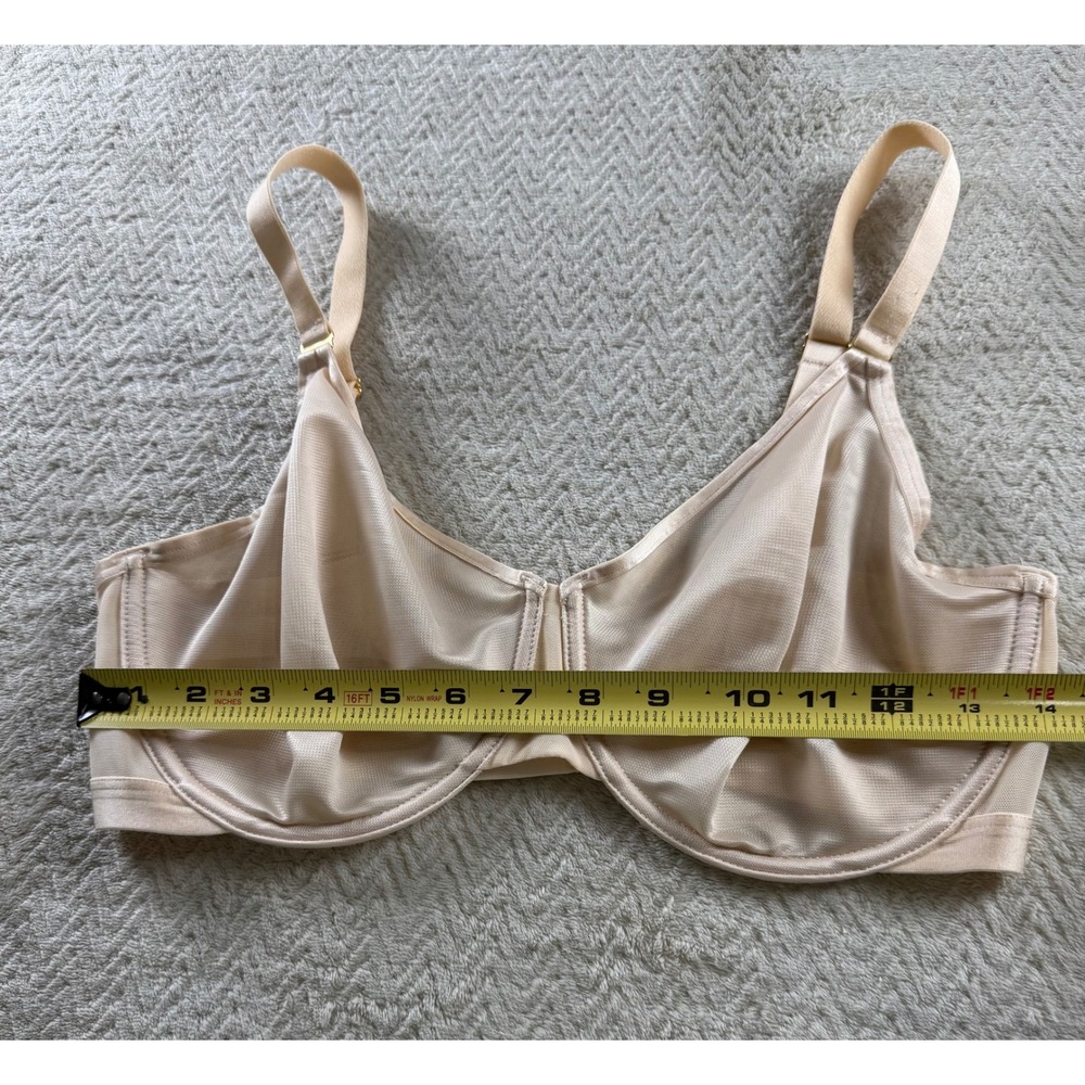 Soma Unbelievable Minimizer Bra 36DD Beige Nude Underwire Mesh 032301 - Picture 3 of 7